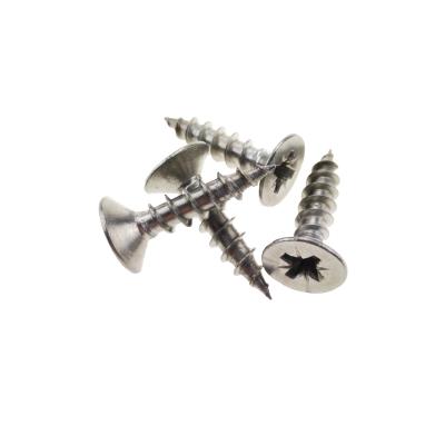 Cina Custom Spline Countersunk Rice Head Tapping Rice Spline Countersunk Head Tapping Screws 304 Stainless Steel in vendita