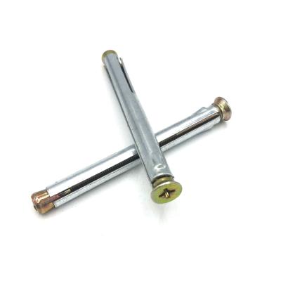 China Window Gecko Steel Internal Expansion Screw Countersunk Head Cross Countersunk Internal Expansion Screw M10*72 92 112 for sale