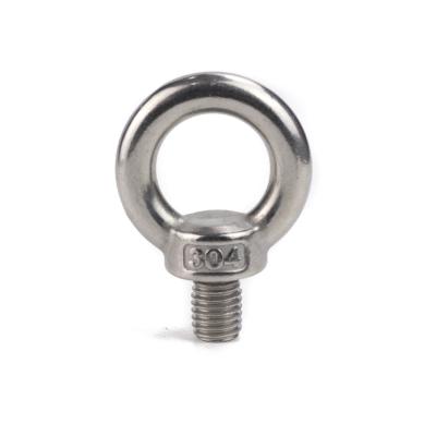 China 304 Stainless Steel Thread Shank Eye Bolt Ring Lifting Lifting Screw M3M4M5M6M7M8M9 for sale