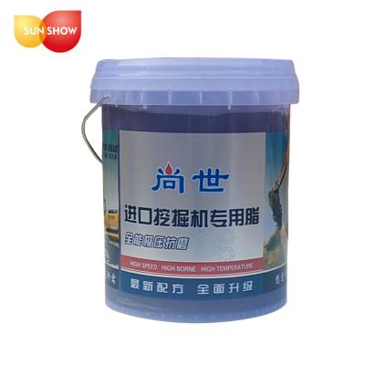 China High Efficiency Grease Excavator Lubricating Grease 1#2#16L Industrial Lubricating Grease For Machinery for sale