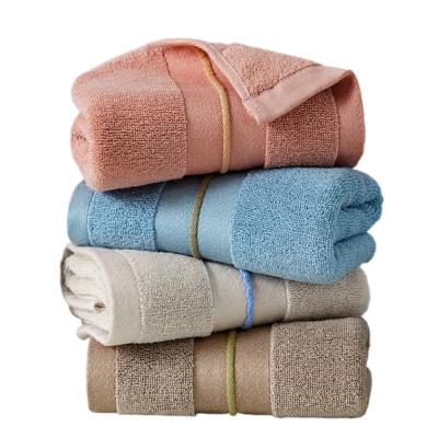 China OEM Sustainable Cotton Towel Soft Absorbent And Customizable Logo Quick Dry Hand Towel for sale