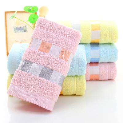 China OEM Sustainable Cotton Towel Soft Absorbent And Quick Dry Towel Set Customizable Logo Travel Towel for sale