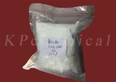 Chine Hydrate ScCl3 6H2O CAS 20662-14-0 de chlorure de scandium pour les réactifs chimiques à vendre