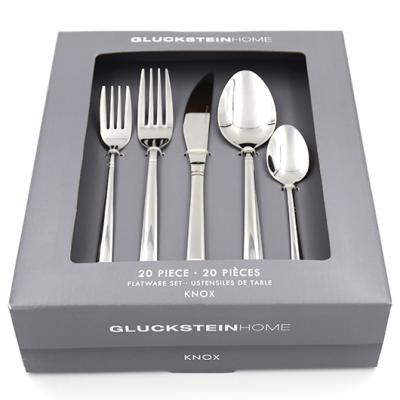 China Sustainable high quality and durable stainless steel cutlery set for sale