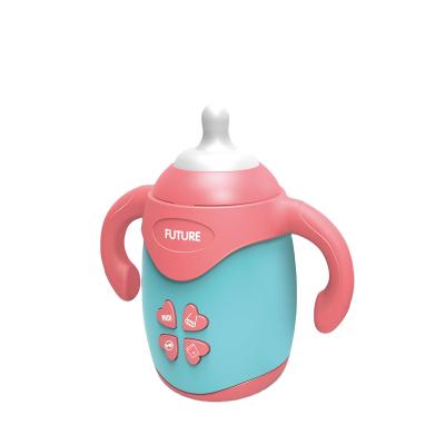 China For Babies DF Preschool Learning Educational Toys Carryover Baby Lovely First - BPA Free Musical Story Baby Bottle with Projective Function for sale