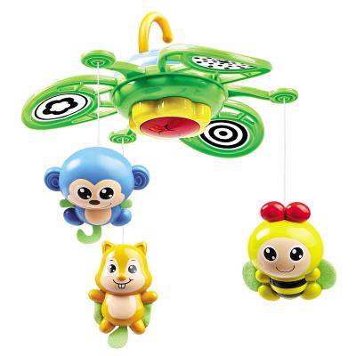 China Toy DF Baby Ring Bed Bell Musical Products for Sale with Light and Music Ring Bell Baby Gift Set Baby Gift Box for sale