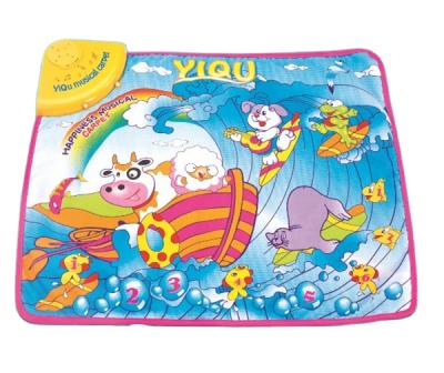 China Educational Baby Toys DF Musical Playmat Educational Electronic Play Mat for Kids Dancing Mat Learning Toys Baby Mat for sale