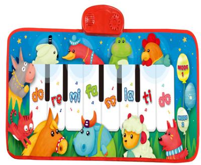 China Baby toy DF piano toy keyboard electronic dance play mat educational musical toys for kids dancing carpet baby mat for sale