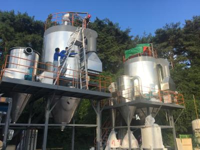 China Atomizer High Speed Centrifugal Spray Dryer In Ceramic Industry Plant Extract 50L Stainless Steel for sale