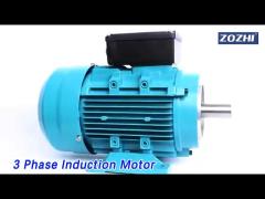 Asynchronous 3 Phase Induction Motor IE2 Waterproof Aluminium Shell