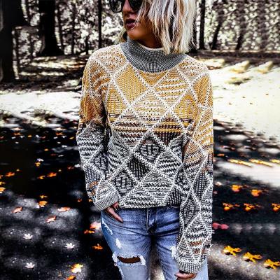 China Other Free Shipping Q244 New Autumn and Winter Women's Sweater Women's Casual Long Sleeve Loose Sweater Top for sale