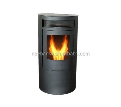 China Household Indoor Automatic Feeding Wood Pellet Eco - Friendly Stove With Remote Control for sale