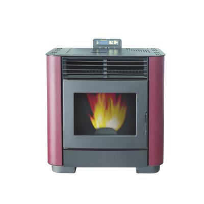 China Indoor Metal Using Wood Pellet Stove With Remote Control for sale