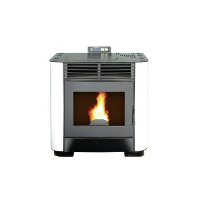 China Indoor Cast Iron Using Freestanding Wood Pellet Stove Fireplace With WIFI for sale