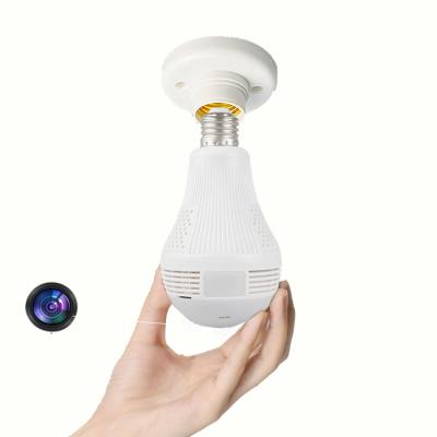 China Motion Detection 1080P Bulb Camera 360 Degree Wi-Fi Home Surveillance IP LED Night Vision Wireless Security Camera/Alarm/Motion Detection for sale