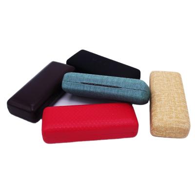 China Eco-Friendly Custom High Quality Eco Friendly Glass Box PU Glasses Case Tough Glass Case for sale