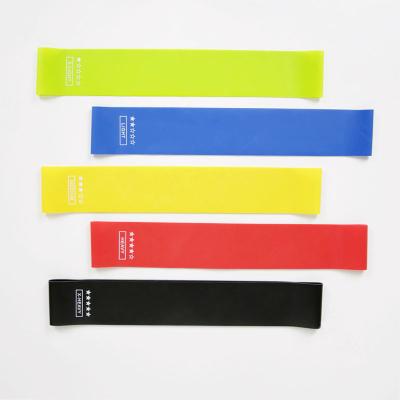 China Brand New High Elasticity Set of 5 Resistance Bands for sale