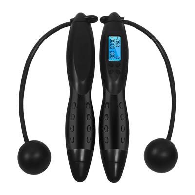 China Long Durable Smart Digital LED Gym Electronic Jump Rope With Skippin Wholesale Professional Jump Rope for sale