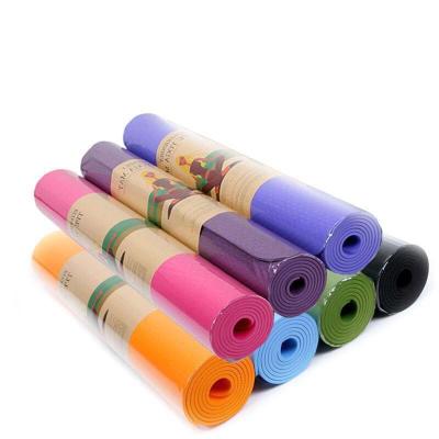 China Top Selling Yoga Mat Fitness Exercise Tape Mat Waterproof And Wear Resistant Yoga Material For Exercise for sale