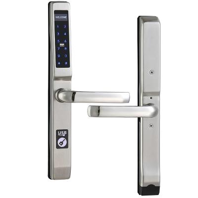 China SUS304 Advanced Waterproof Digital Smart Electronic Glass Door Lock for sale