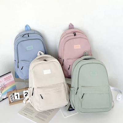 China With USB Leather Logo College Students School Bag Girls Fashion Backpack TK Trends Hot Sale USA Design Backpack for sale