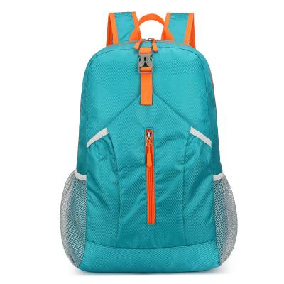 China Best Waterproof Promotion Item Customize Logo Waterproof Personalized New Light Weight Increasing Camping Foldable Backpack for sale