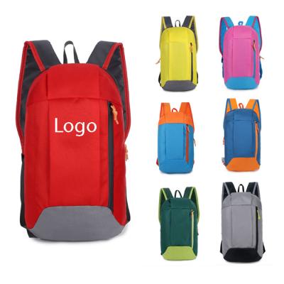 China Waterproof Printing Logo Customize Promotion Backpack Give Away School Bag For Donation for sale