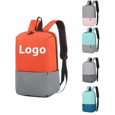 China Waterproof Stylish Personalized School BagFashion 600D Designed Korean Oxford Logo Backpack Custom Two Tone OEM ODM for sale