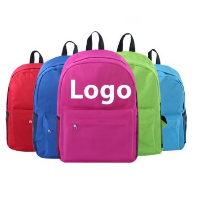 China Waterproof Custom School Bags Kids Backpack Hiking Basic Backpack for sale