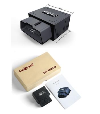 China 2022 Automotive New Design AliTrack ST-902 OBD II Easy Install Small Original GPS Tracker Apps For Global Market for sale