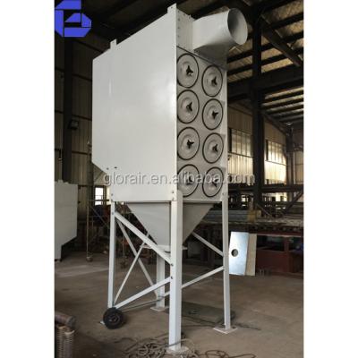 China Factory Anti-static Media Horizontal Cartridge Dust Collector For Lime Cheap Dust Collection System for sale