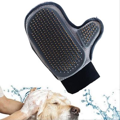 China Viable Hot Dog Cat Bathing Massage Pet Hair Remover Grooming Glove Artifact for sale