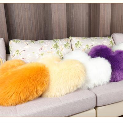 China New Anti-Static Hot - Selling Heart Shaped Plush Plush Sofa Cushions In Various Colors for sale