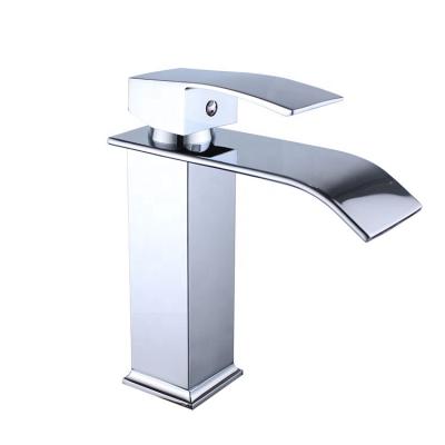 China Modern Hot Selling Chrome Bathroom Wash Faucet Brass Basin Mixer for sale