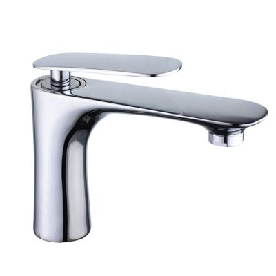 China Modern Designed Brass Basin Faucet Chrome Chrome Basin Faucet for sale