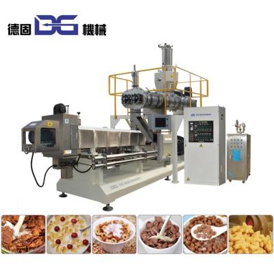 China High Efficiency Small Corn Flakes Oats Making Machine Small Corn Flakes Packing Machine for sale