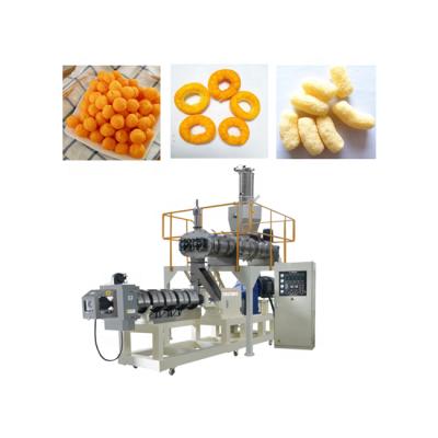 China Core-filling Crispy Snack Caramel Corn Puff Snacks Machine/Puffed Snacks Production Line for sale