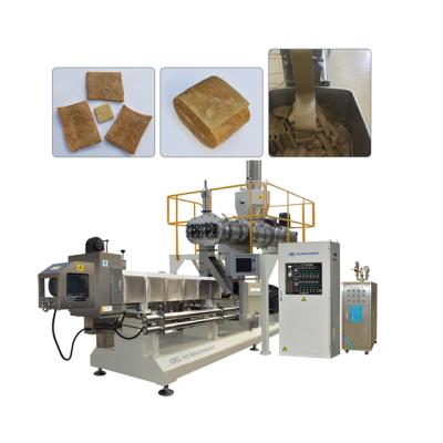 China INDUSTRIAL hmma extruder meat soybean machine fibrous vegetable protein DG Jinan processing line for sale