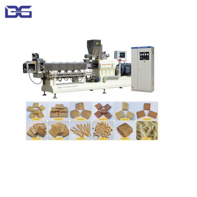 China Large Capacity INDUSTRIAL Textured Pea Protein Production Machine Extrusion Machine For TVP Soybean Chunks for sale