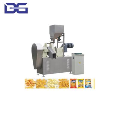 China Automatic Cheetos kurkure snacks notch nacks maker / kurkure making machine corn loop processing line for sale