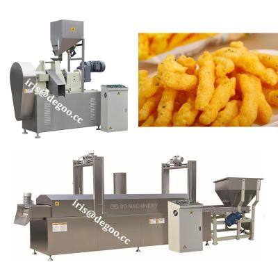 China Industrial Cheetos Niknak kurkure corn puff cheetos kurkure snack processing line for sale