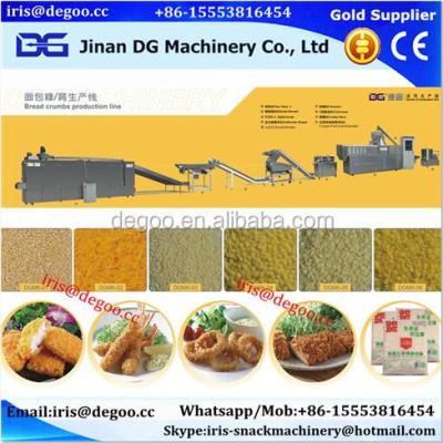 China Bread Crumb Making Machine Panko Manufactures Complete Continuous Automatic Bread Crumb Making Plant / Producing Extruder Line for sale