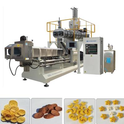 China Baby Cereal Nestle Oat Flakes Oat Flakes Automatic Line Choco Chips Oat Flakes Breakfast Cereal Production Extruder Line From Jinan DG Machinery for sale