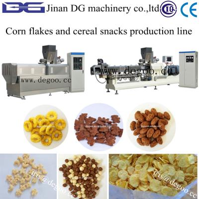 China cereal oat flakes making machine European technology full automatic oats flake crispry baby cereal production line machinery for sale