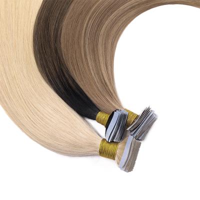 中国 Wholesale Price Silky Straight High Demand Virgin Wave Tape Hair Extensions Double Drawn Virgin Hair Extensions Tape In 販売のため