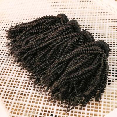 China Afro Kinky Curly Clip In Human Natural Hair Extensions Seamless Clip In Afro Hair Extensions 7Pcs 8 Pcs 10 Pcs/Set for sale