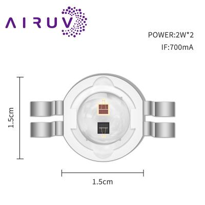 China Factory OEM ODM SMD LED Chip 2w LED IR Red Light Chip For Therapeutic Light for sale