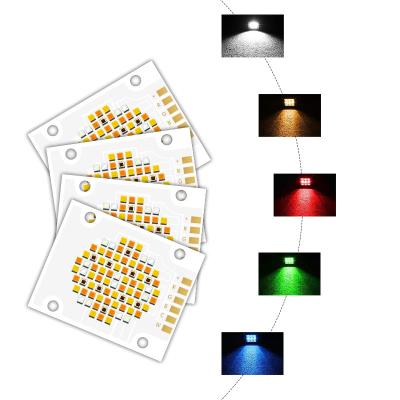 China RGBWC Five Color 180W High CRI 95 LED COB Chip 40X50MM LED Chip for Stage Light/ Flash Light/Photography lights for sale