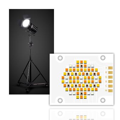 China 4050 RGBCW COB LED 180W Chips RGBCW+2700K+6500K 5 Colors in 1 for Photography Lights for sale