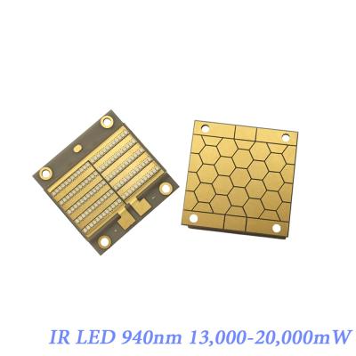 Cina Potere iR LED della LENTE della silice di IR LED 940nm di alto potere 14-18V di 35*35MM in vendita